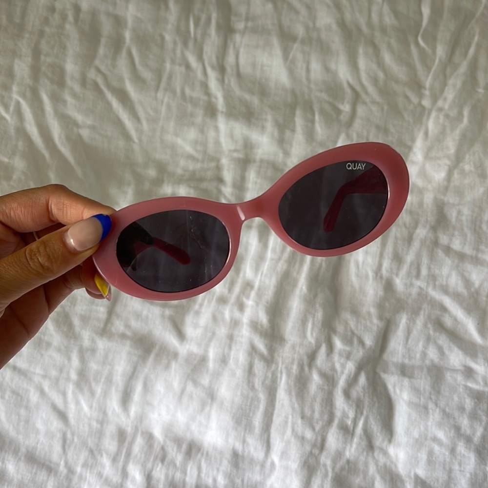 Pink sunglasses